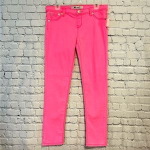 NWT Pink Wet Seal Stretch Jegging Pants- Large